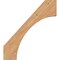 Ekena Millwork 5 1/2"W x 32"D x 36"H Westlake Smooth Knee Brace, Western Red Cedar BRC06X32X36WTL00SWR - alternate 3